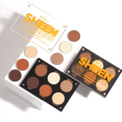 INGLOT PLAYINN Sheen Tangerine Eyeshadow Palette