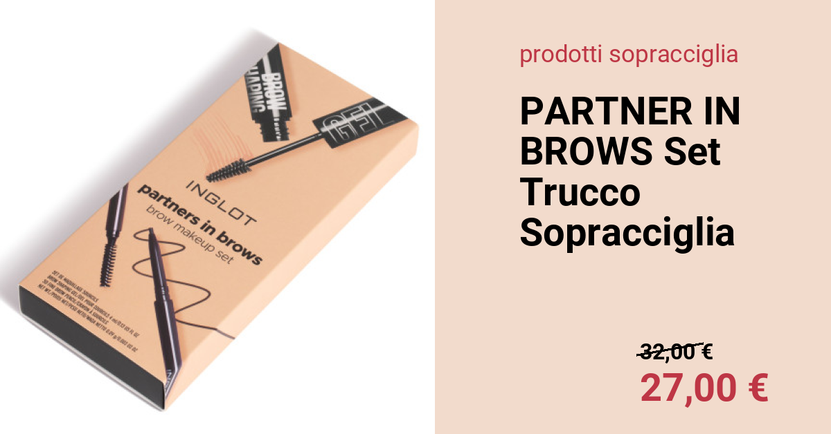 PARTNER IN BROWS Set Trucco Sopracciglia - INGLOT