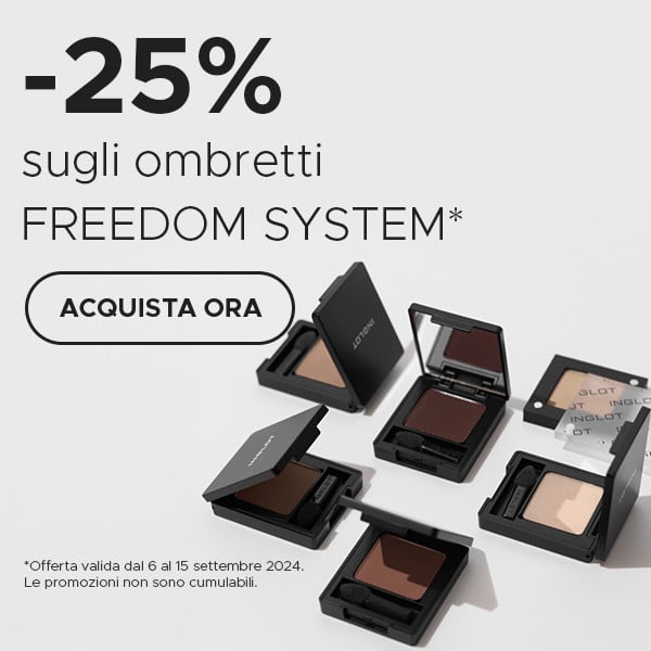 -25%* SULLA LINEA OMBRETTI FREDOOM SYSTEM